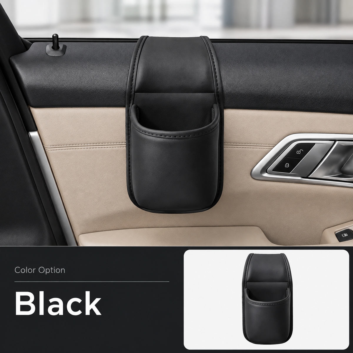 🥤Car Door Cup Holder & Multi-Purpose Storage Pocket 🔥